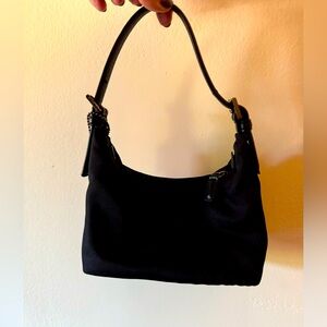 Vintage Mini Coach Bag - Black